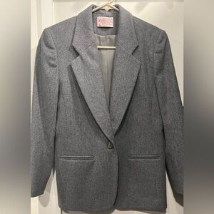Pendleton Petite Gray Wool Jacket